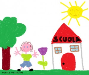 donne magazine scuola disegno ok