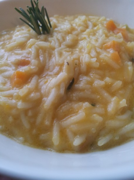 risotto alla zucca