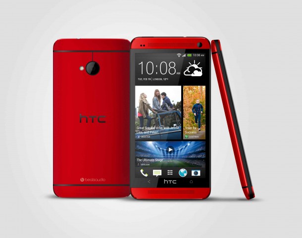 HTC One Red